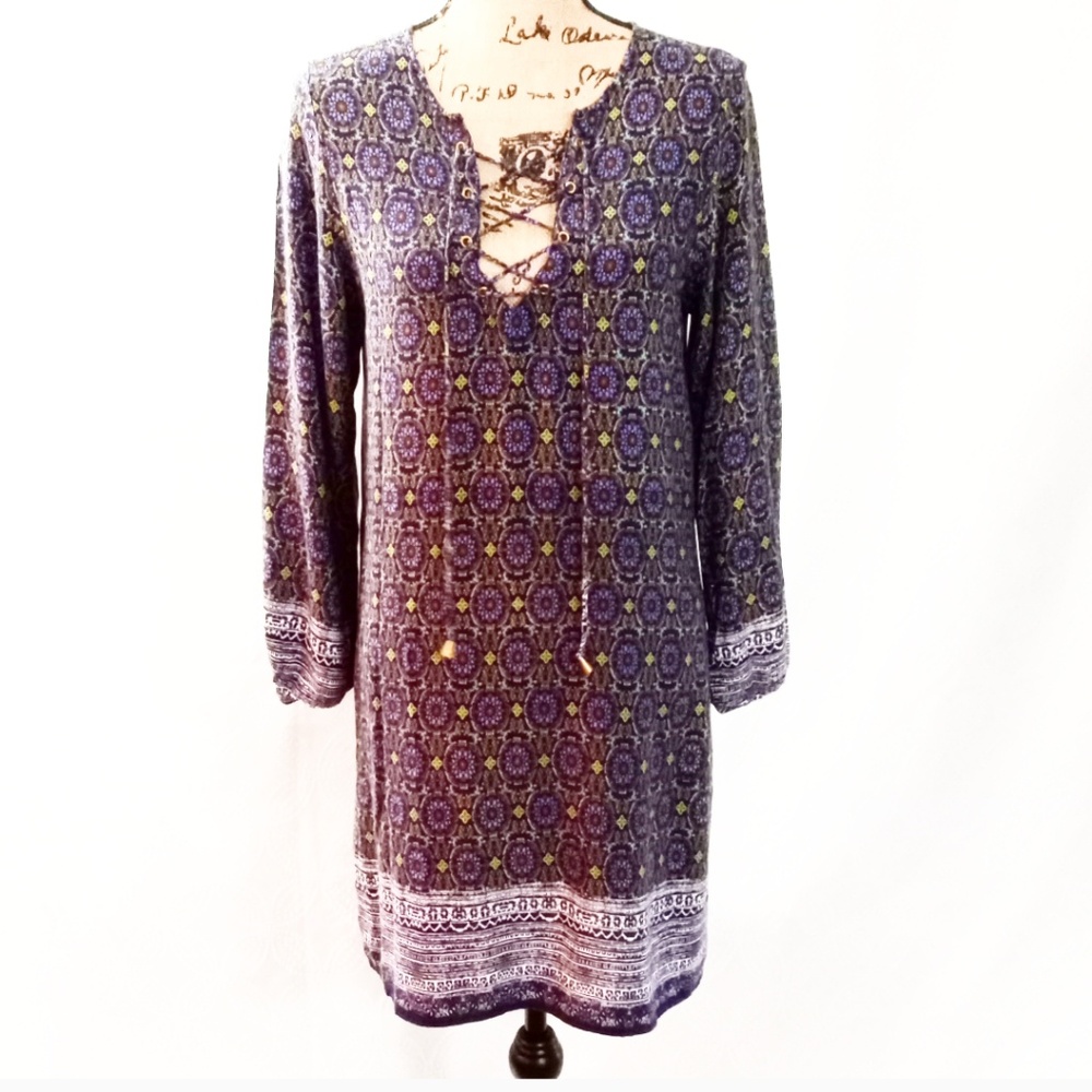 💛 Speed Control New York Rayon Boho Dress